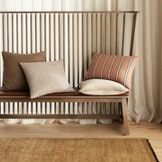 Weave Home Domenica Cushion - Cinnamon | 50 x 50cm gallery detail image