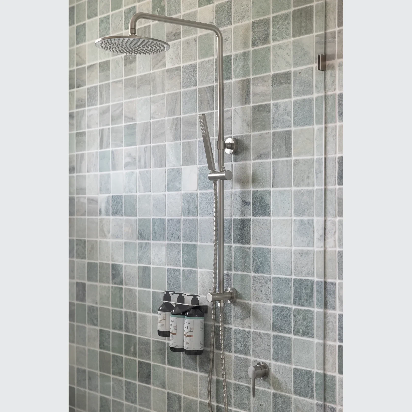 Finley Shower Rail Set gallery detail image