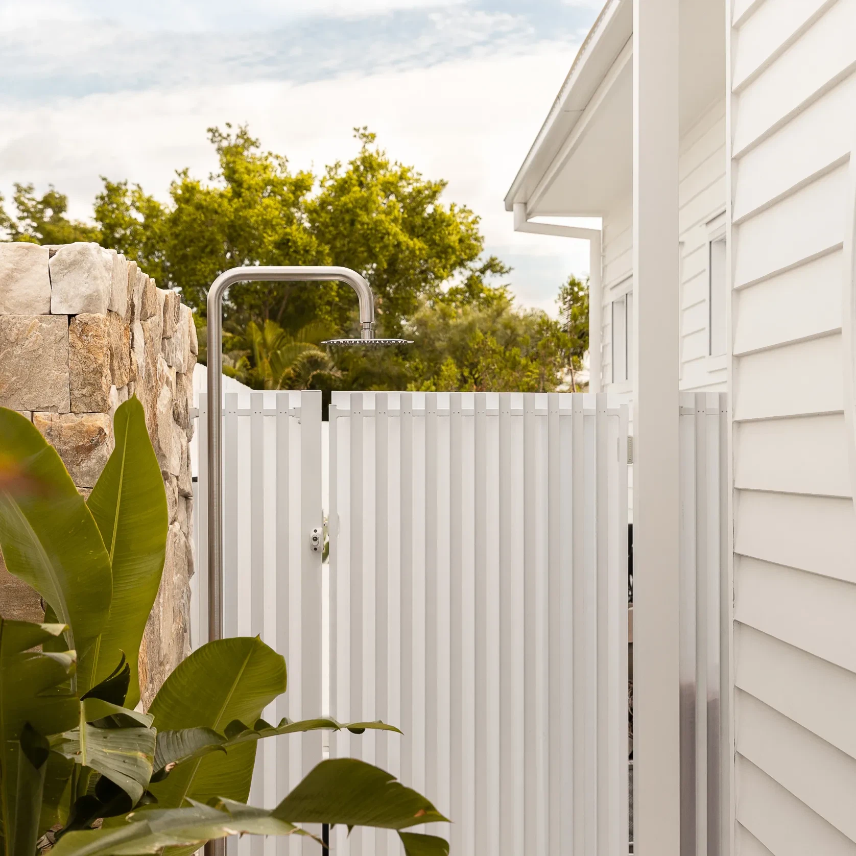 Sola Freestanding Outdoor Shower Set gallery detail image
