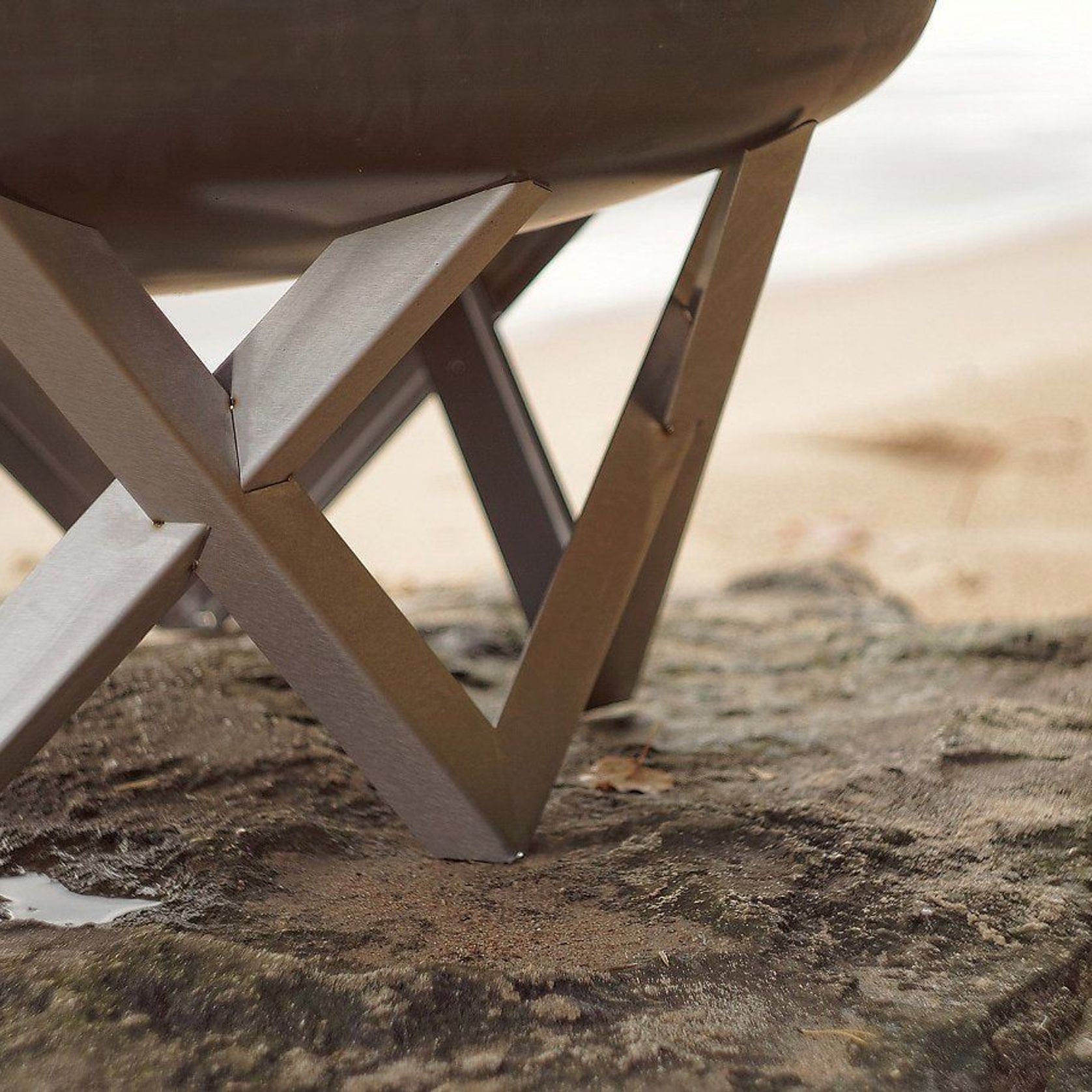 ALFRED RIESS Curonian Steel Fire Pit - Medium gallery detail image