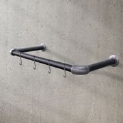 Industrail Storage Rail with Small Hooks gallery detail image