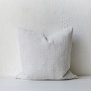 'Vintage Velvet' Cushion / Feather Inner / Snow gallery detail image