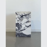 Viola Calacatta Marble Plinth | Small gallery detail image