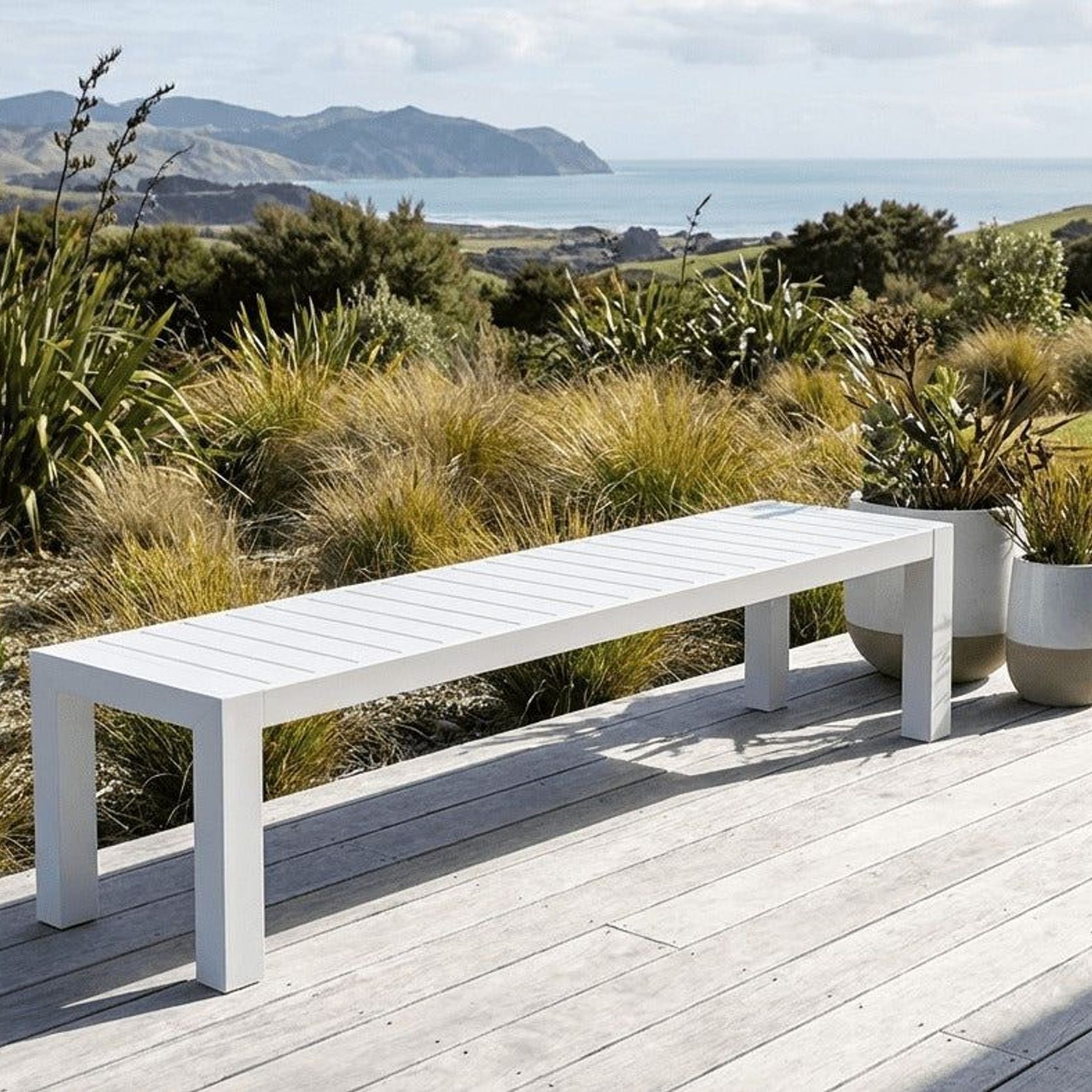 Virga Outdoor Bench Seat gallery detail image