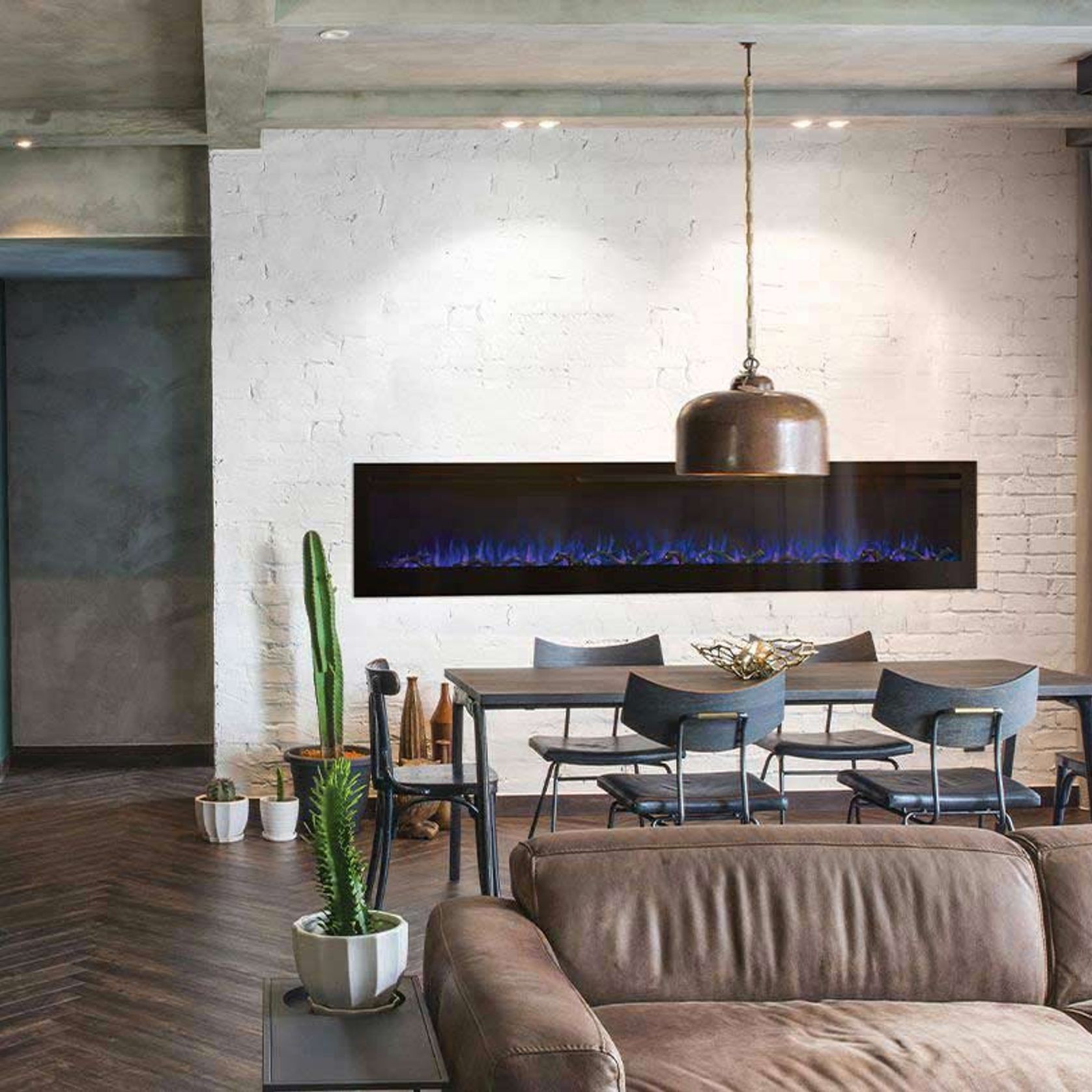 Visionline VL72 Electric Fireplace gallery detail image