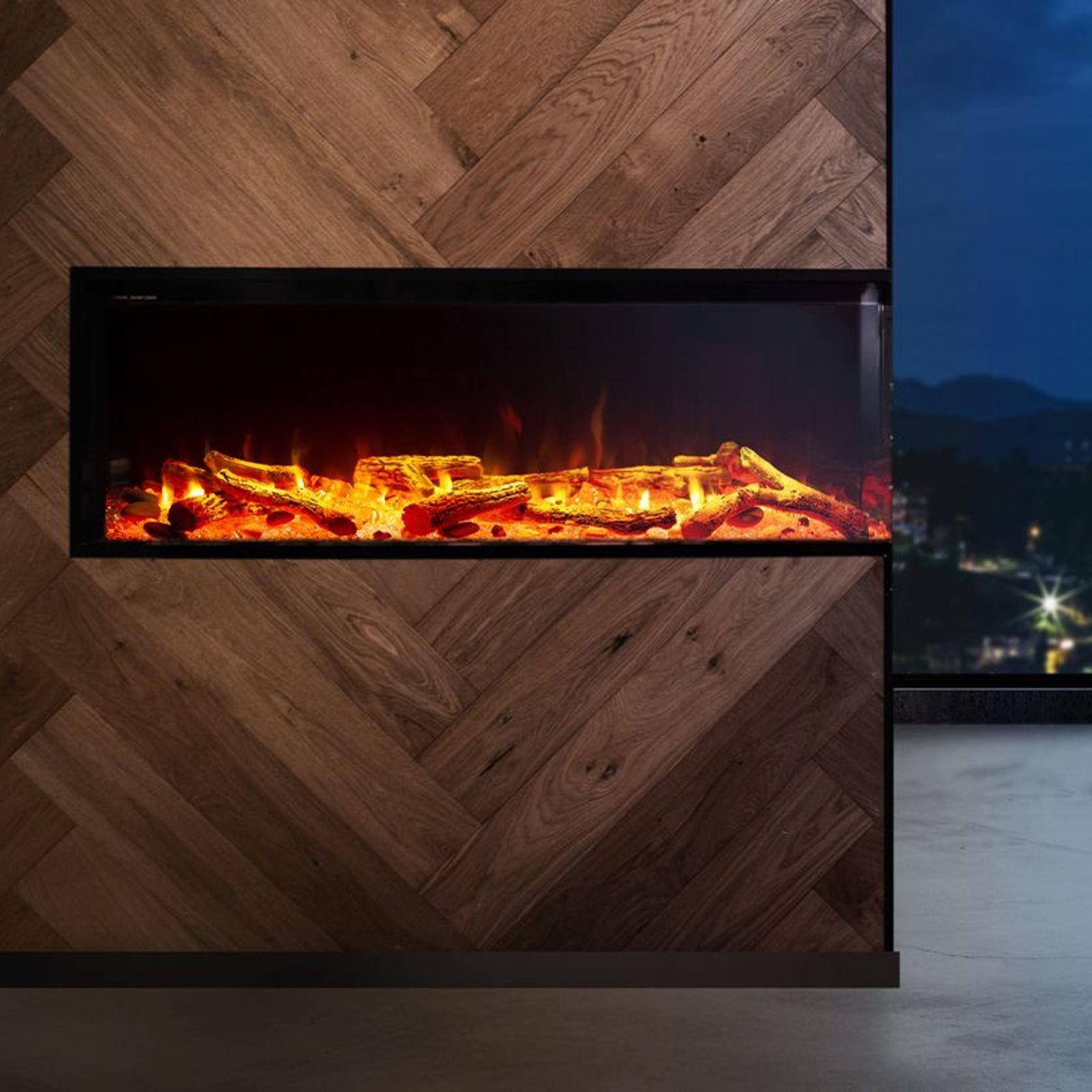 Visionline View Electric Fireplace gallery detail image