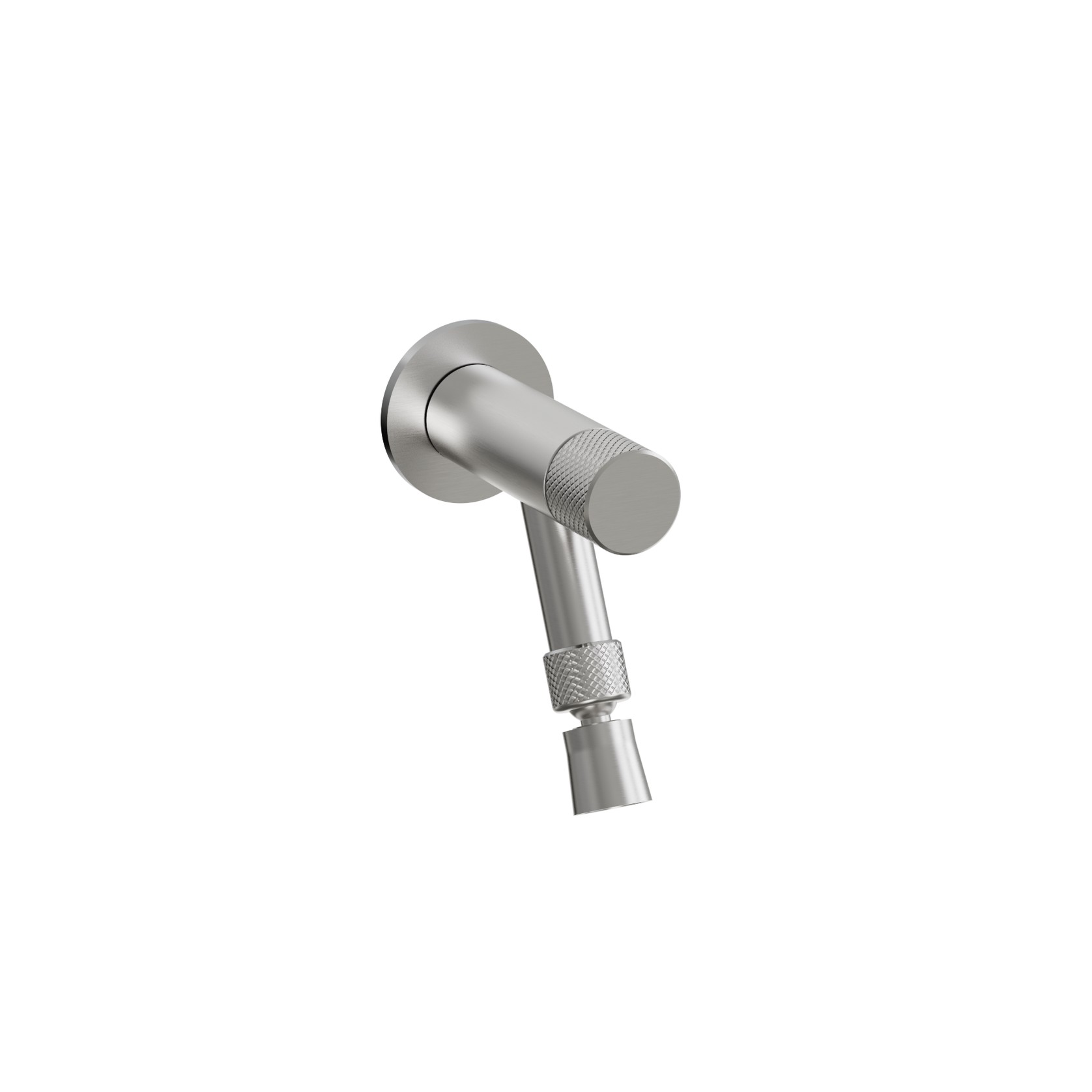 Spring Wall Mount Tap With Foot Shower Polished Stainless Steel gallery detail image