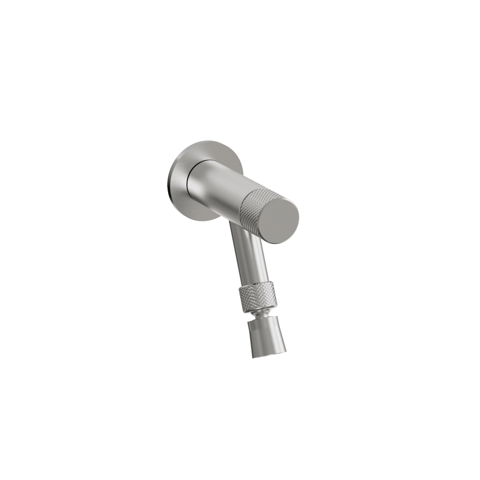 Spring Wall Mount Tap With Foot Shower Polished Stainless Steel gallery detail image