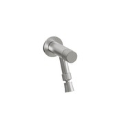 Spring Wall Mount Tap With Foot Shower Polished Stainless Steel gallery detail image