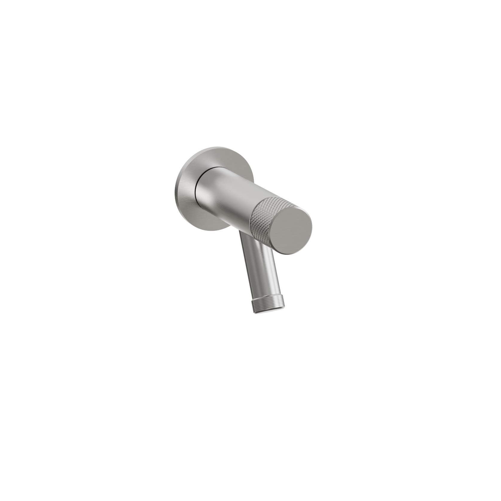 Spring Wall Mount Garden Tap With Hose Connection Polished Stainless Steel gallery detail image