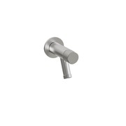 Spring Wall Mount Garden Tap With Hose Connection Polished Stainless Steel gallery detail image