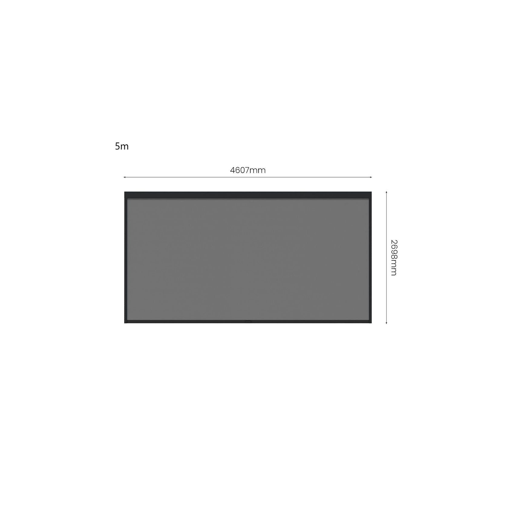 Motorised Blind For Tasman Wall Mounted Pergola gallery detail image