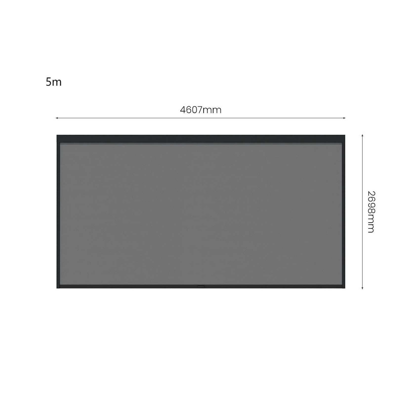 Motorised Blind For Tasman Wall Mounted Pergola gallery detail image