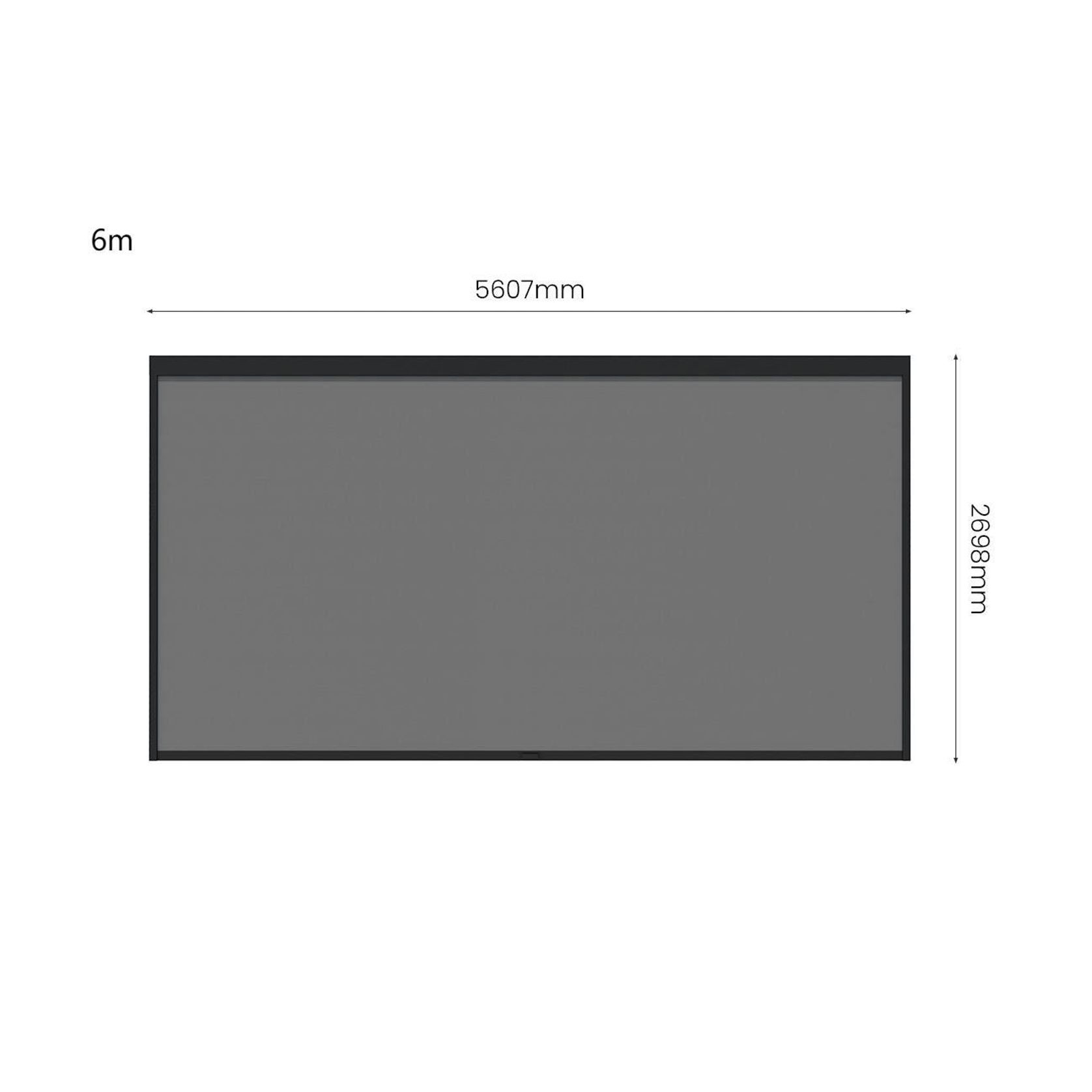 Motorised Blind For Tasman Wall Mounted Pergola gallery detail image