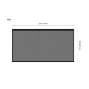 Motorised Blind For Tasman Wall Mounted Pergola gallery detail image