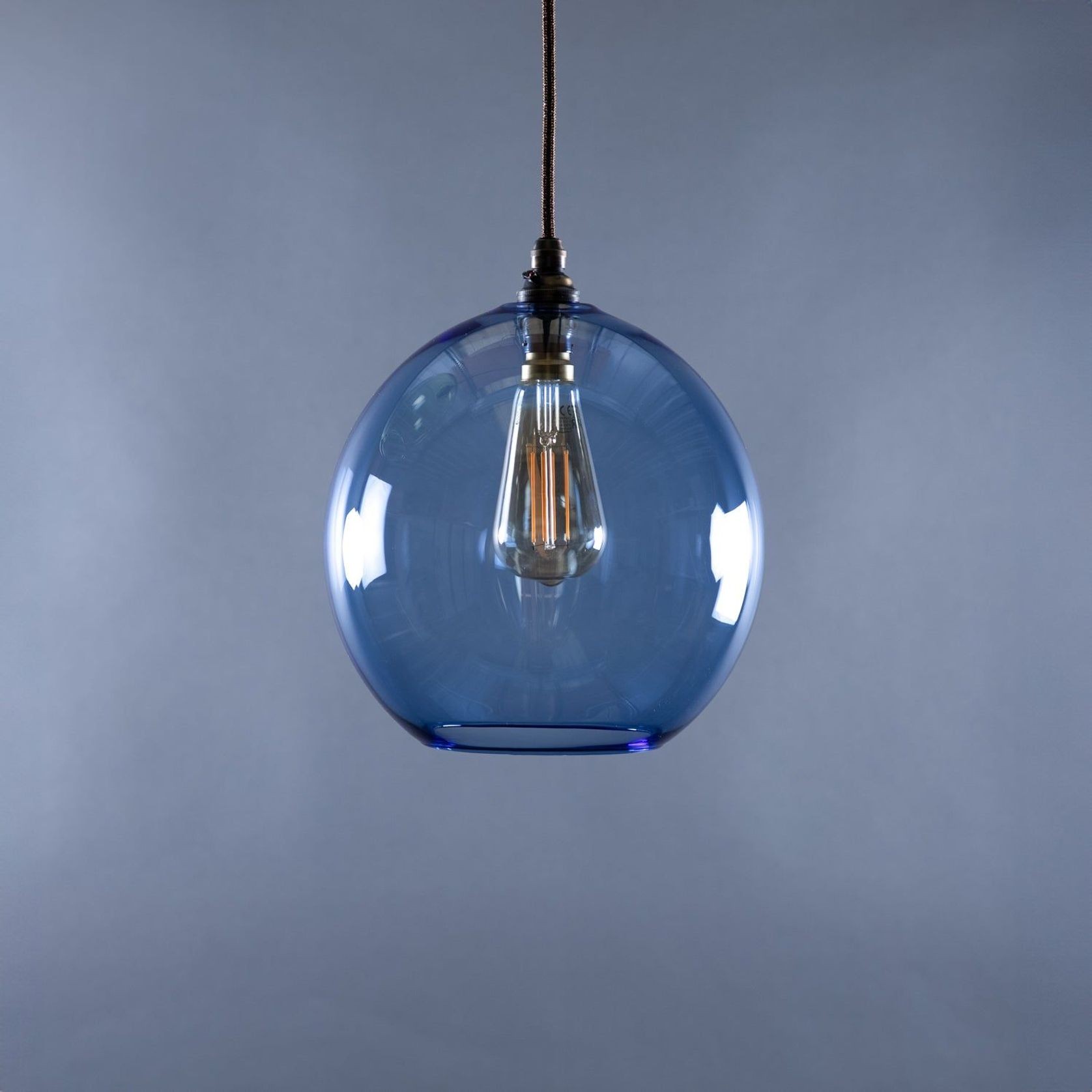 Wanda Coloured Glass Pendant - Medium gallery detail image