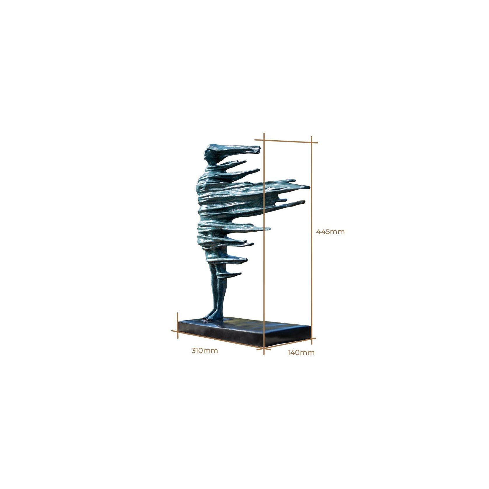 Wind Swept Woman by Bespoke Sculpture gallery detail image
