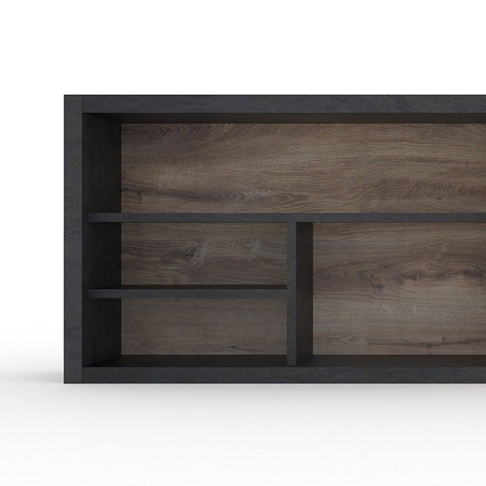 ARTO Display Unit 240cm - Warm Oak & Black gallery detail image