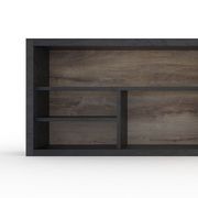 ARTO Display Unit 240cm - Warm Oak & Black gallery detail image