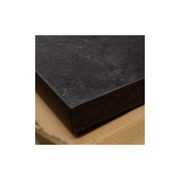 DEWITT Reception Desk 2.4M - Tobacco & Dark Concrete gallery detail image