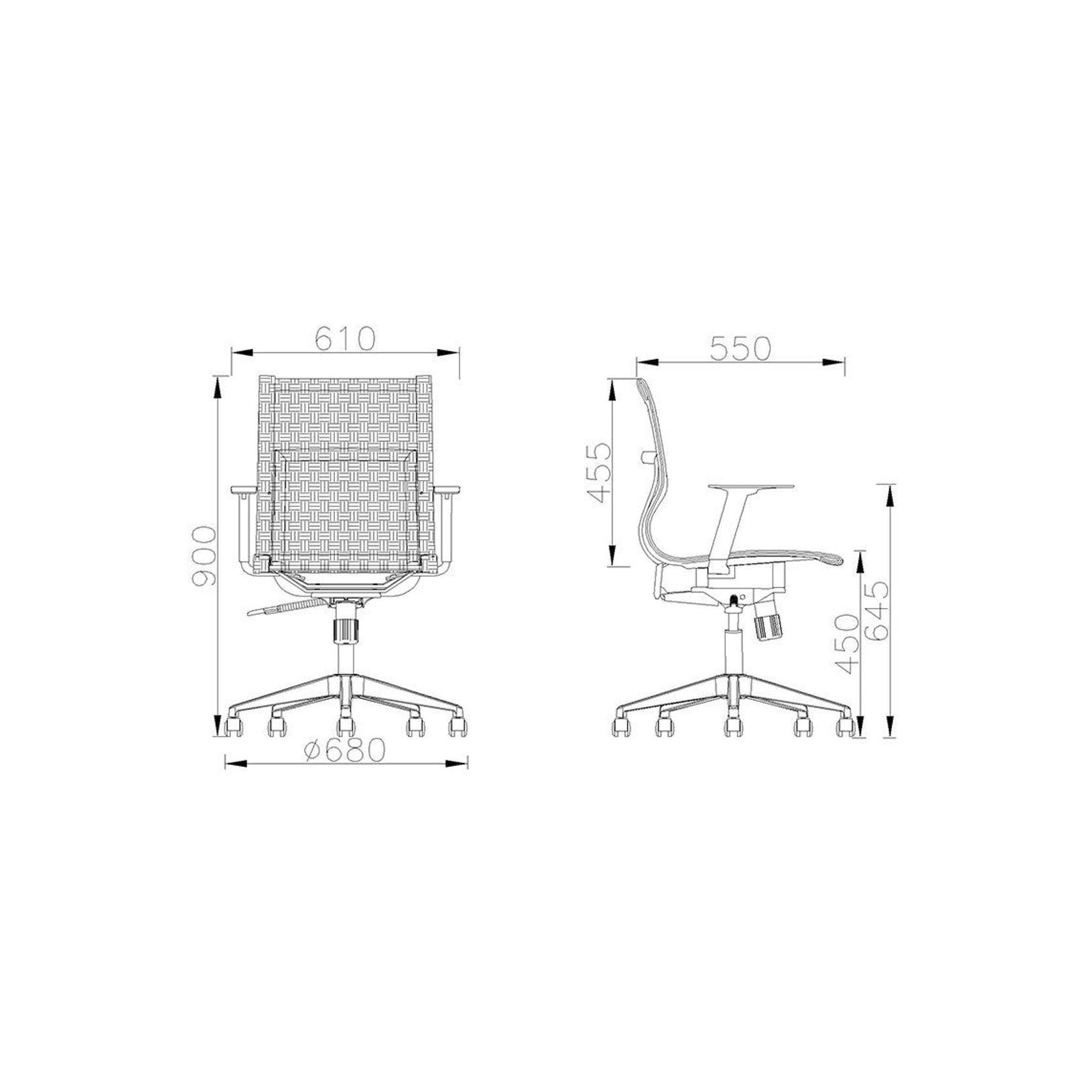 GUSTO Executive Office Chair - Black gallery detail image