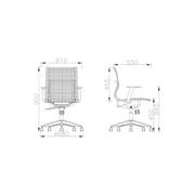 GUSTO Executive Office Chair - Black gallery detail image