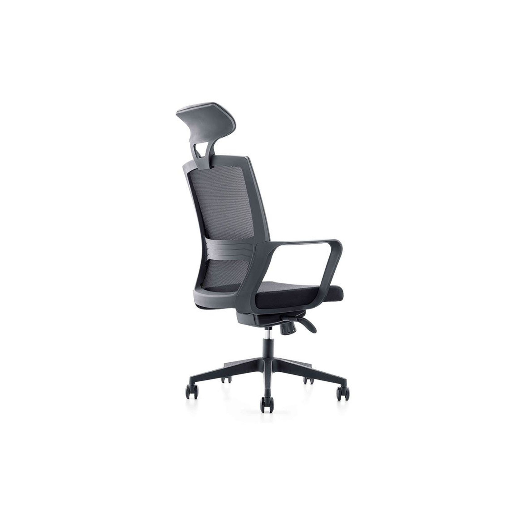Argo Executive Office Chair with Headrest - Black gallery detail image