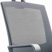 Argo Executive Office Chair with Headrest - Black gallery detail image
