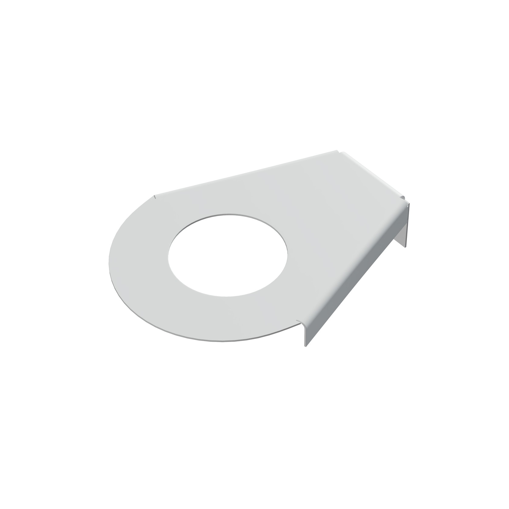 Wall Hung Basin Bracket White gallery detail image