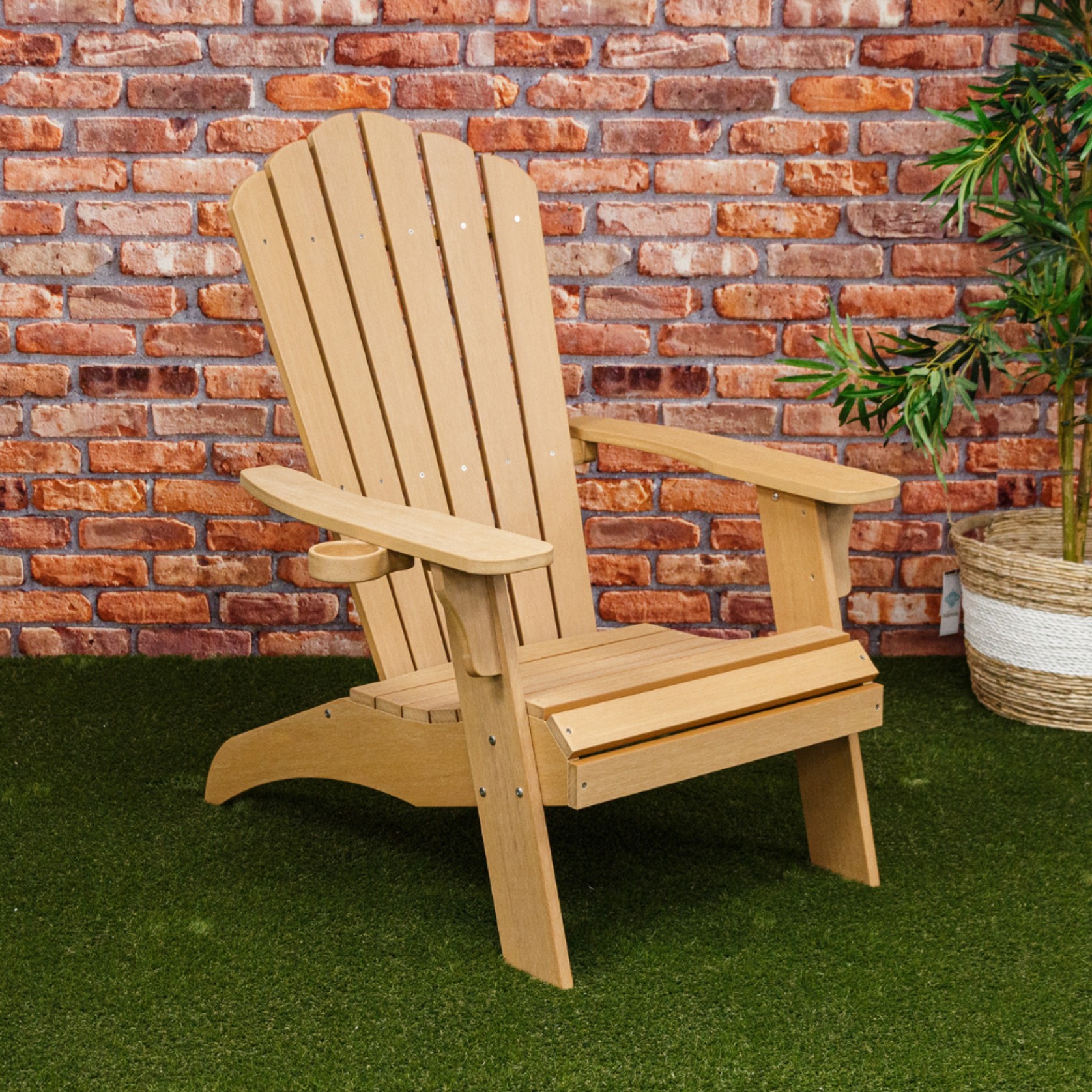 WINAWOOD Adirondack Armchair - 1055mm - New Teak gallery detail image