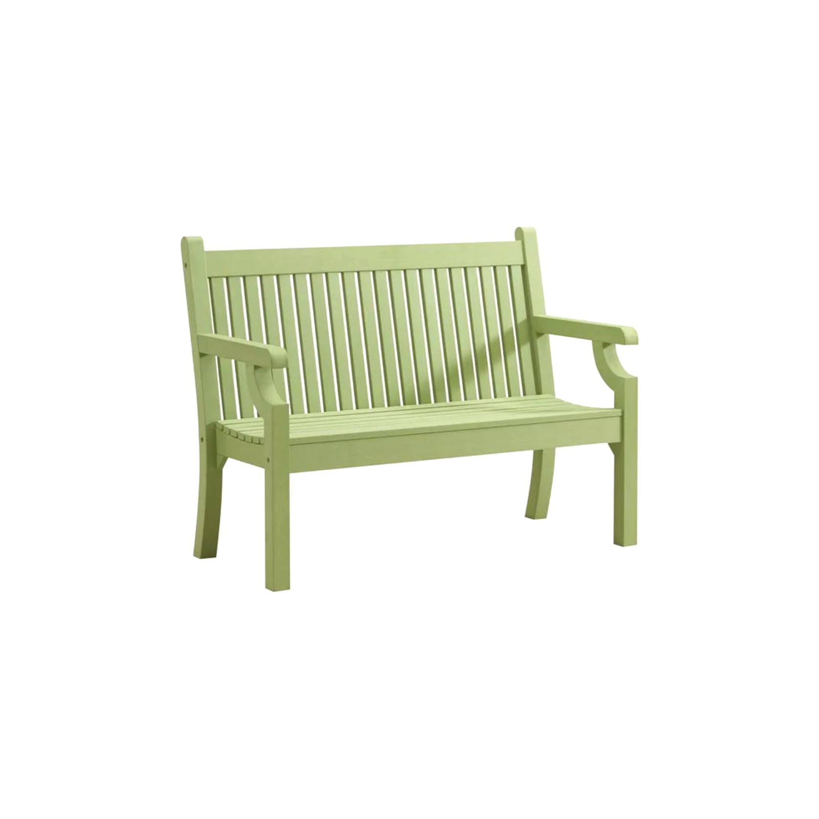 WINAWOOD Sandwick 2 Seater Bench - 1216mm - Duck Egg Green gallery detail image