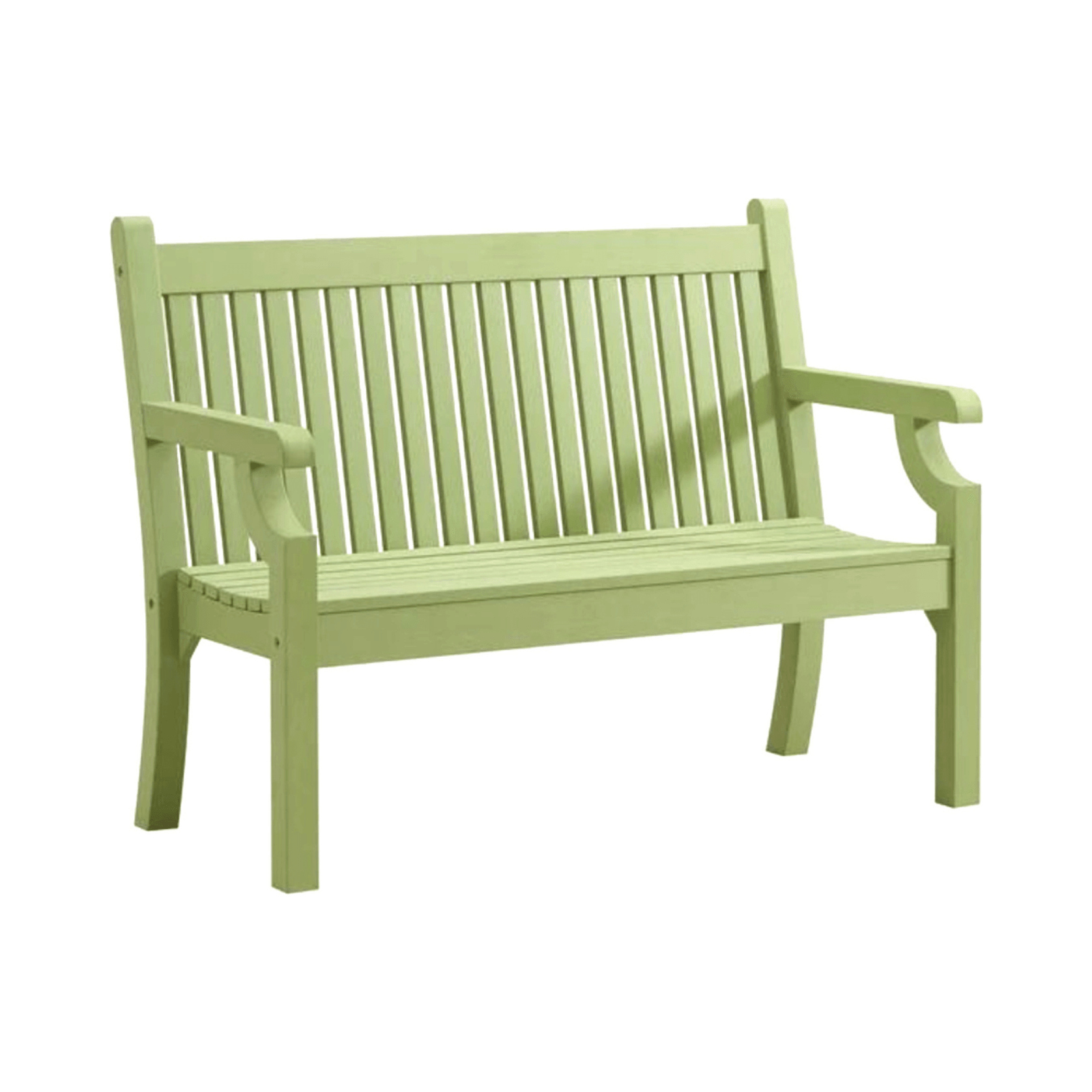 WINAWOOD Sandwick 2 Seater Bench - 1216mm - Duck Egg Green gallery detail image