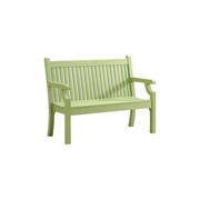 WINAWOOD Sandwick 2 Seater Bench - 1216mm - Duck Egg Green gallery detail image