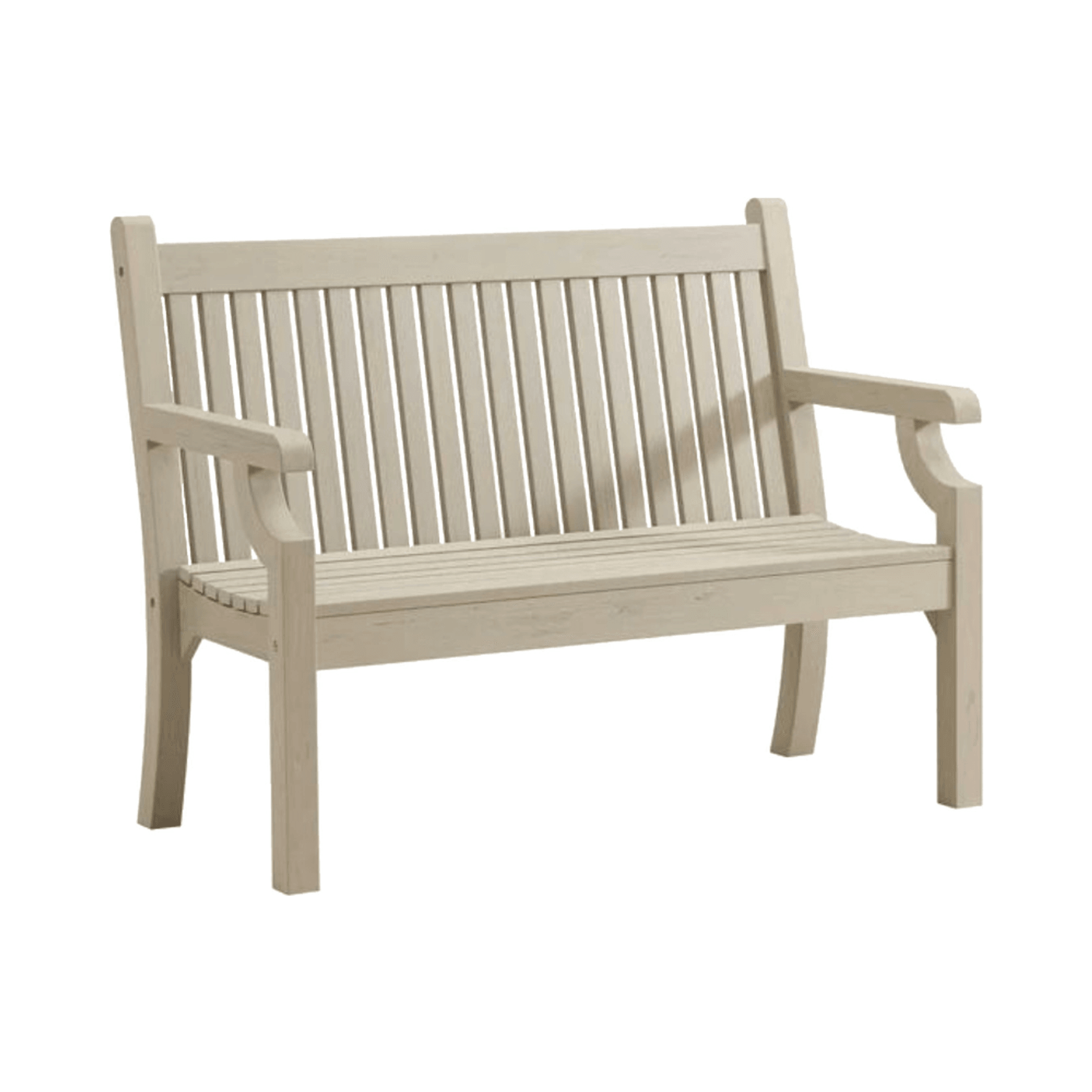 WINAWOOD Sandwick 2 Seater Bench - 1216mm - Stone Grey gallery detail image