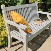 WINAWOOD Sandwick 3 Seater Bench - 1560mm - Stone Grey gallery detail image
