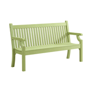 WINAWOOD Sandwick 3 Seater Bench - 1560mm - Duck Egg Green gallery detail image