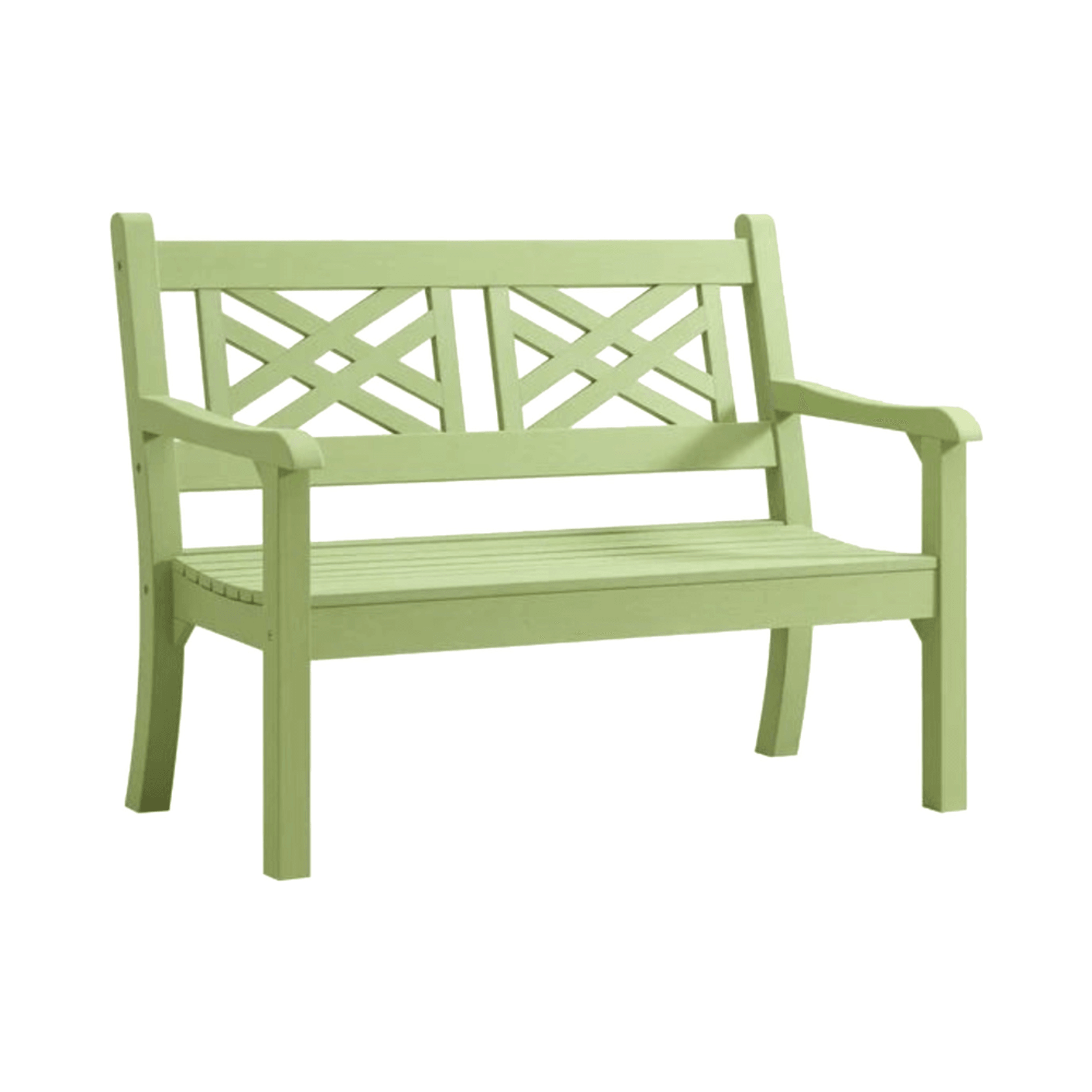WINAWOOD Speyside 2 Seater Bench - 1216mm - Duck Egg Green gallery detail image