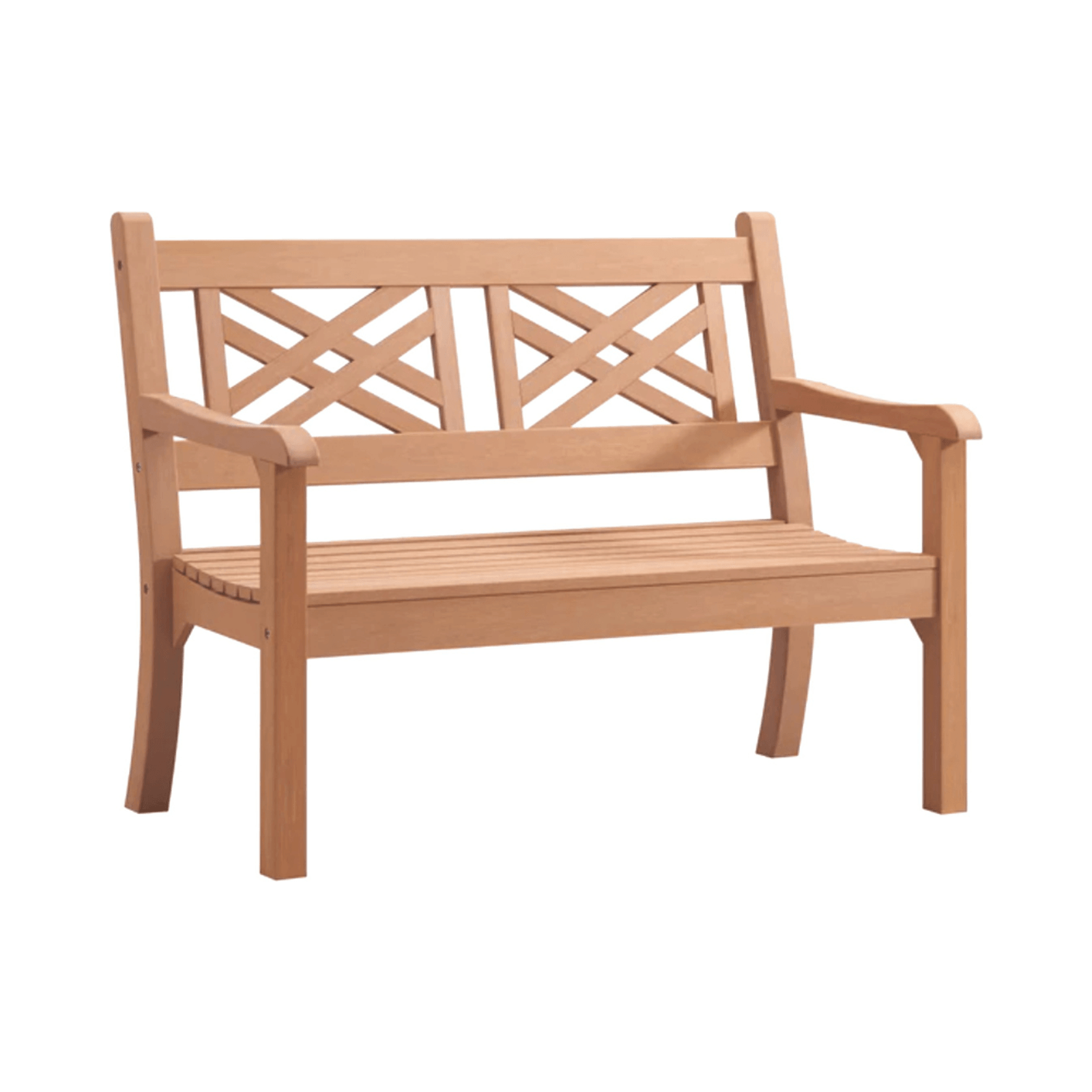WINAWOOD Speyside 2 Seater Bench - 1216mm - New Teak gallery detail image