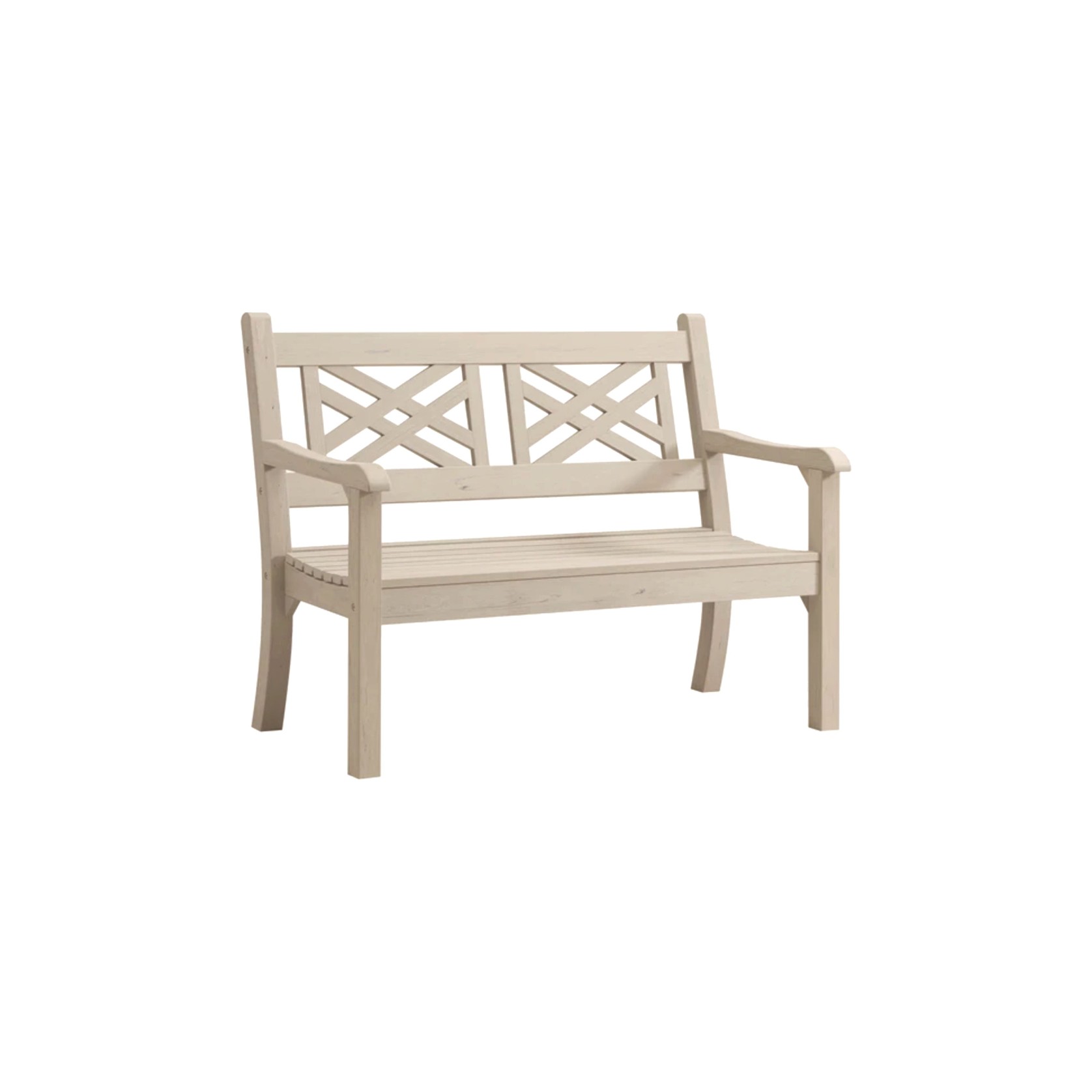 WINAWOOD Speyside 2 Seater Bench - 1216mm - Stone Grey gallery detail image