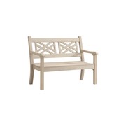 WINAWOOD Speyside 2 Seater Bench - 1216mm - Stone Grey gallery detail image