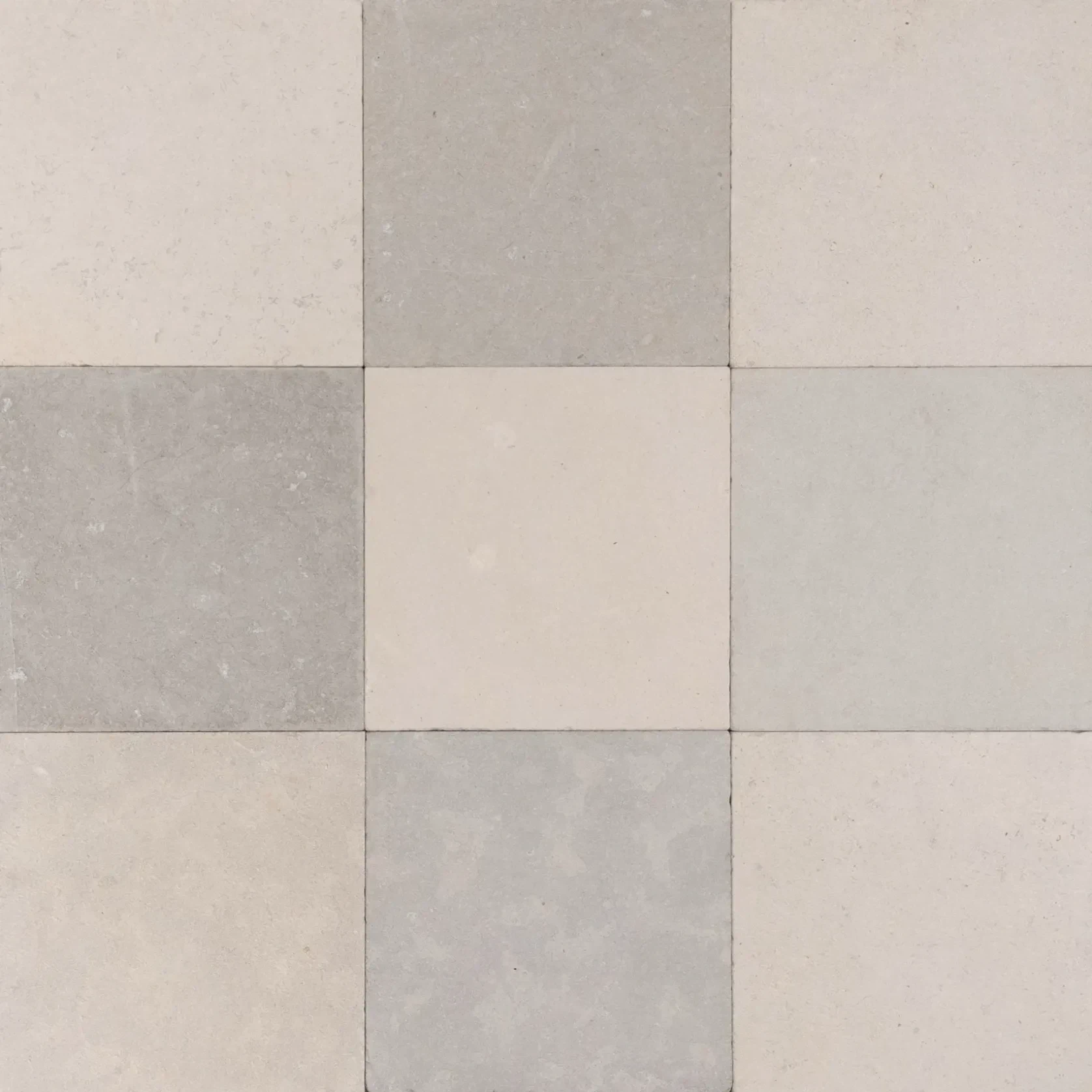 Winter Limestone Checkerboard Tiles gallery detail image