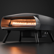 WITT Etna Rotante Gas Powered Pizza Oven w/ Twin Burner & Rotating Stone 16" - Graphite gallery detail image