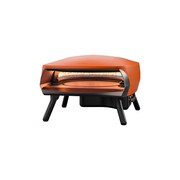 WITT Etna Rotante Gas Powered Pizza Oven w/ Twin Burner & Rotating Stone 16" - Orange gallery detail image