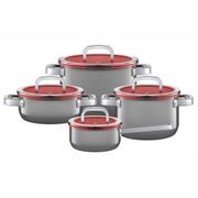 WMF Fusiontec Platinum 4 Piece Cookware Set gallery detail image
