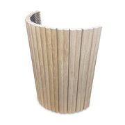 WOODFLEX Flexible Wooden Slat Wall Panel - Oak Veneer - 2700mm x 595mm - Slats gallery detail image