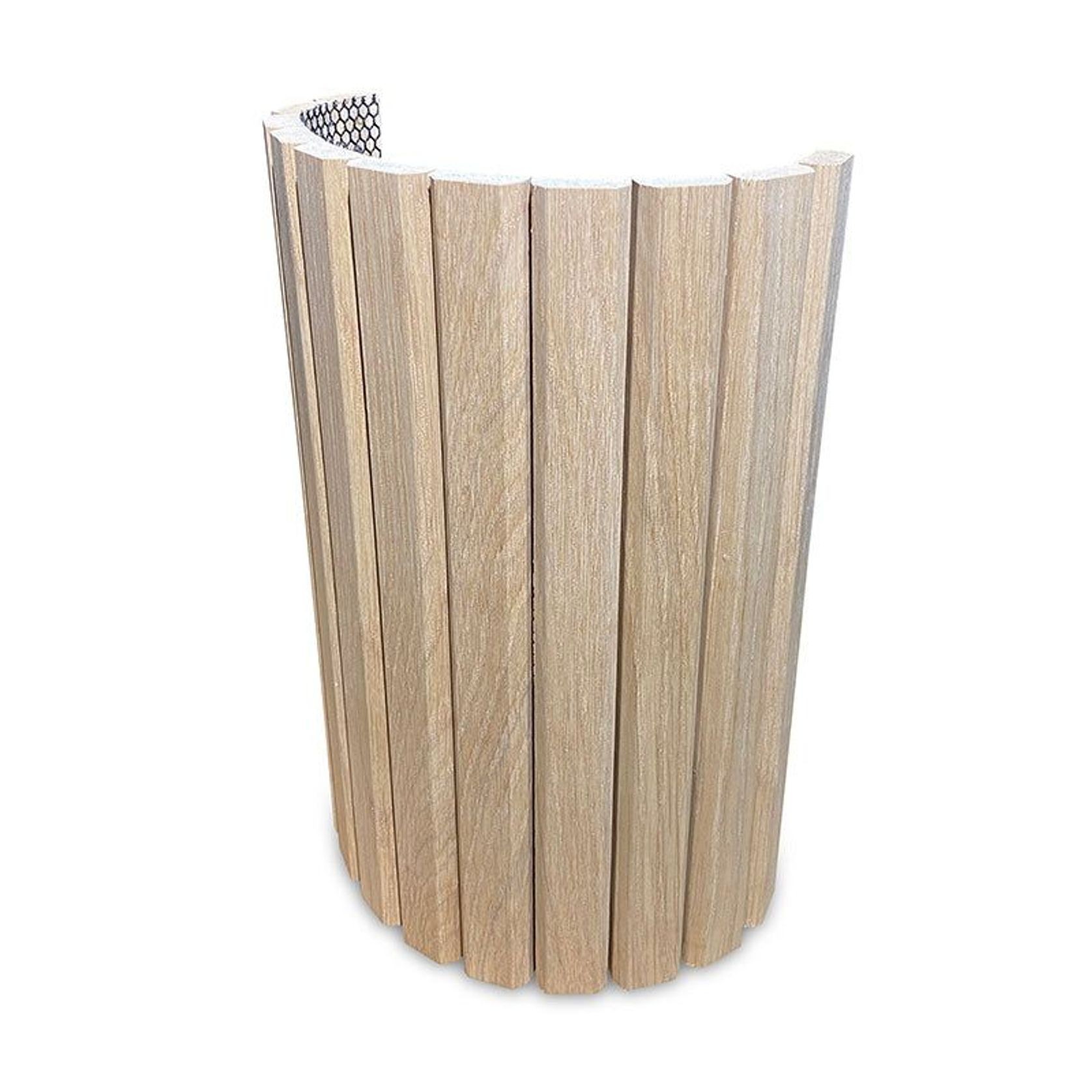 WOODFLEX Flexible Wooden Slat Wall Panel - Oak Veneer - 2700mm x 595mm - Platforms gallery detail image