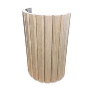 WOODFLEX Flexible Wooden Slat Wall Panel - Oak Veneer - 2700mm x 595mm - Platforms gallery detail image