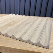 WOODFLEX Flexible Wooden Slat Wall Panel - Oak Veneer - 2700mm x 595mm - Wave gallery detail image