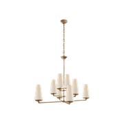 Fontaine Large Offset Chandelier gallery detail image