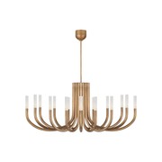 Rousseau Large Oval Chandelier gallery detail image